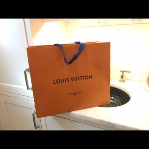 Louis Vuitton Shopping Bag Orange 16”x 13.5”x 6.5”